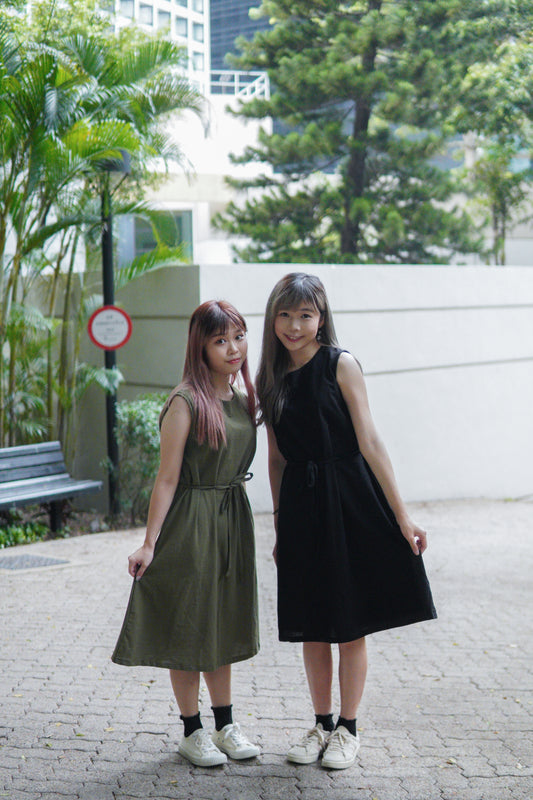 圓領口袋背心OPS | 橄欖綠 (現貨)