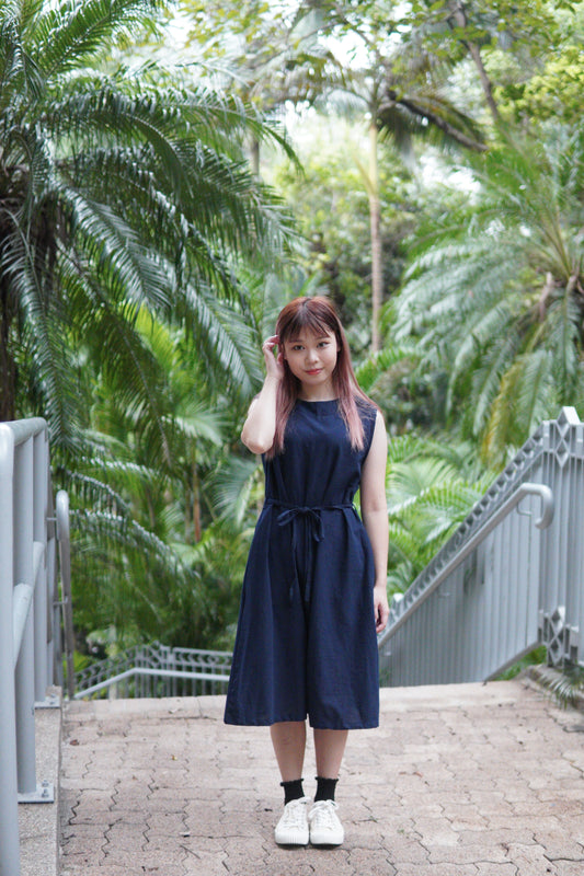 圓領口袋背心OPS | 深藍 (現貨)