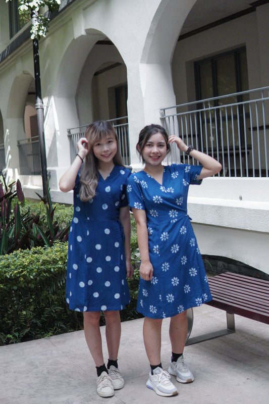 一片式藍染OPS | 波點 (現貨)