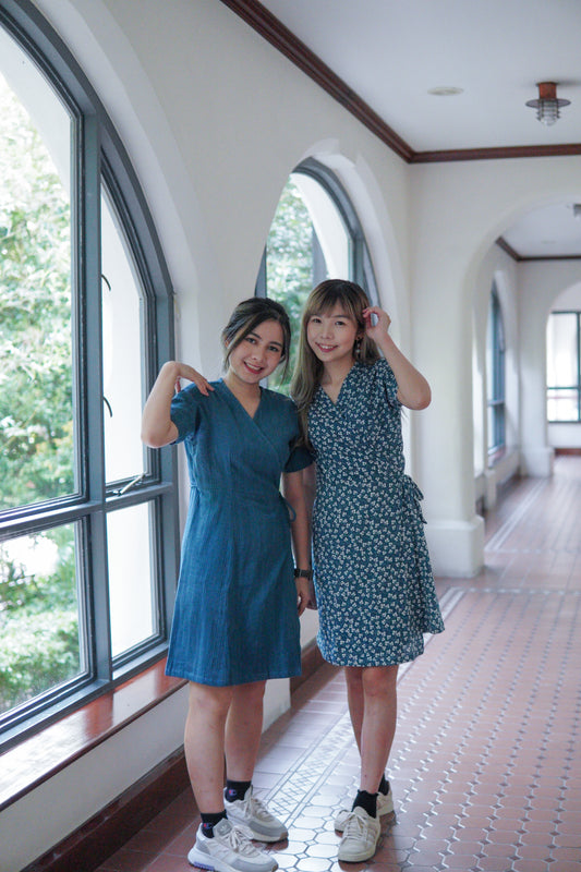 一片式麻花壓紋OPS | 藍 (現貨)