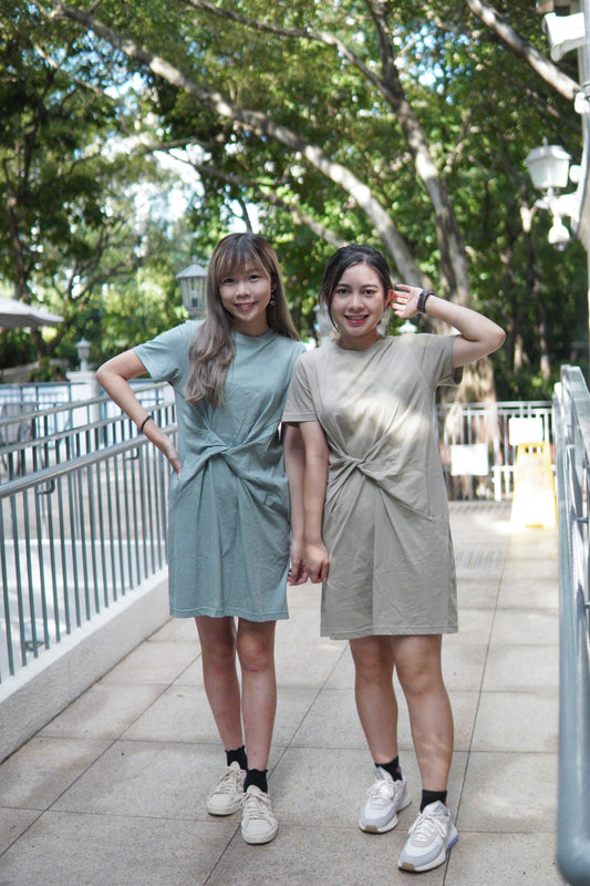 圓領扭結OPS | 海洋綠 (現貨)