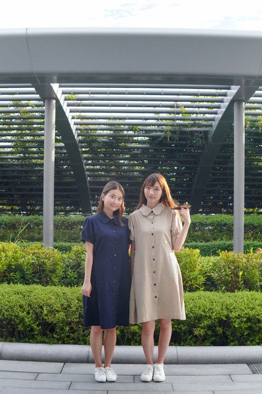 側鈕口袋OPS | 可可 (現貨)