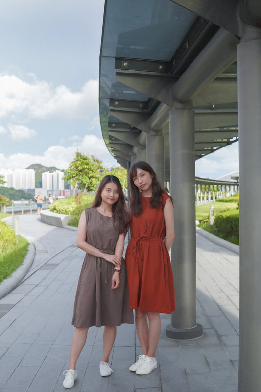 圓領口袋背心OPS | 紅 (現貨)